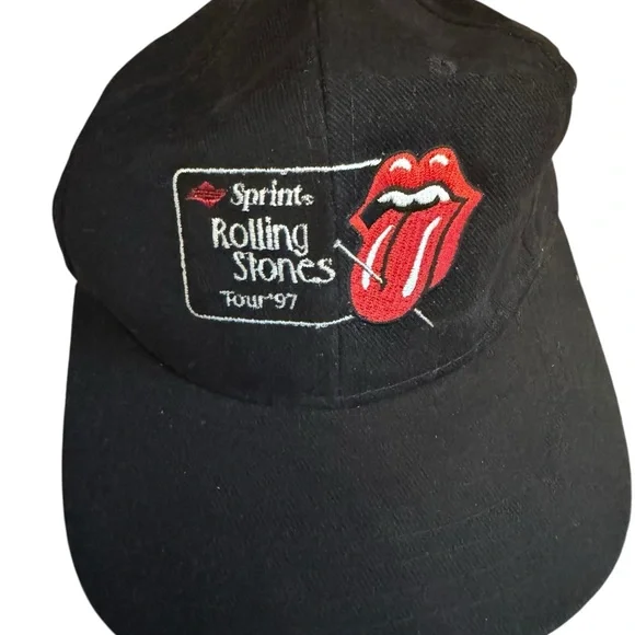 Vintage Rolling Stones 1997 Concert Tour Baseball Hat. - Picture 6 of 6